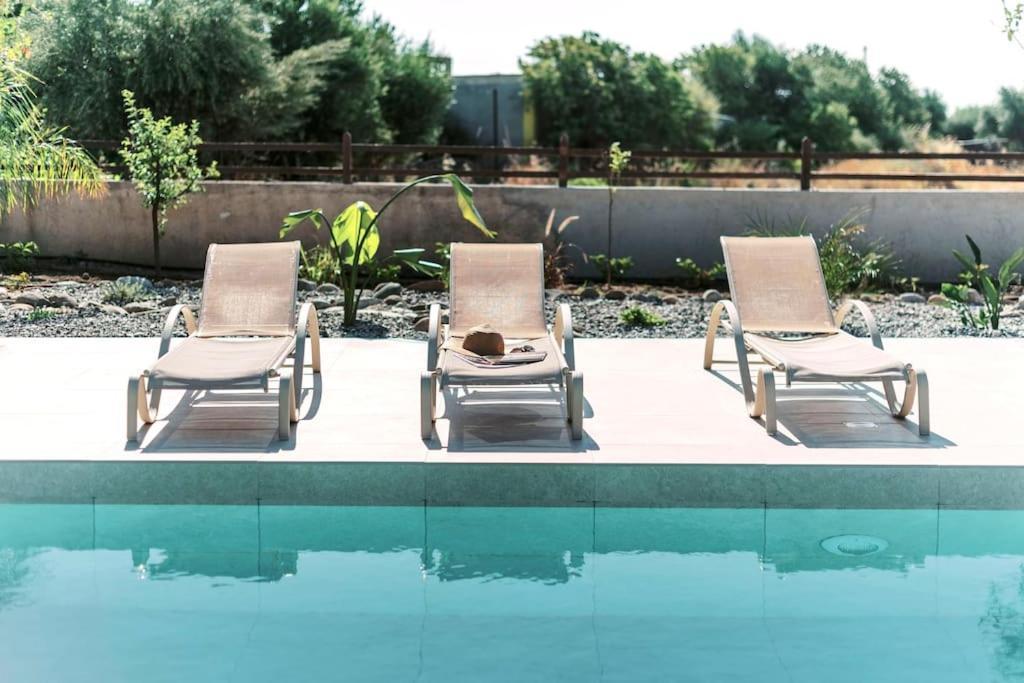 Villa Maribia With Private Pool Γεννάδι Εξωτερικό φωτογραφία